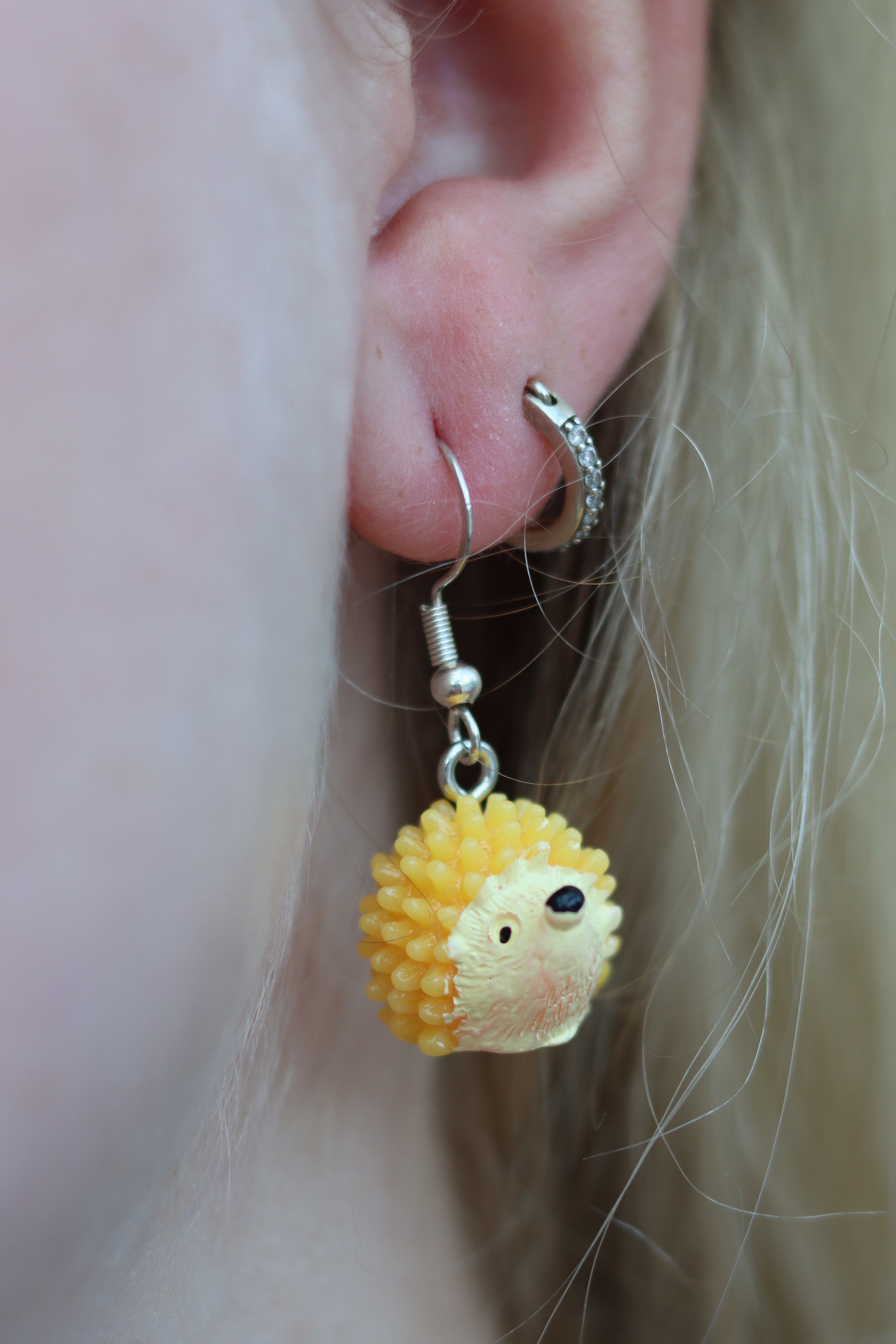 Hedgehog Earrings