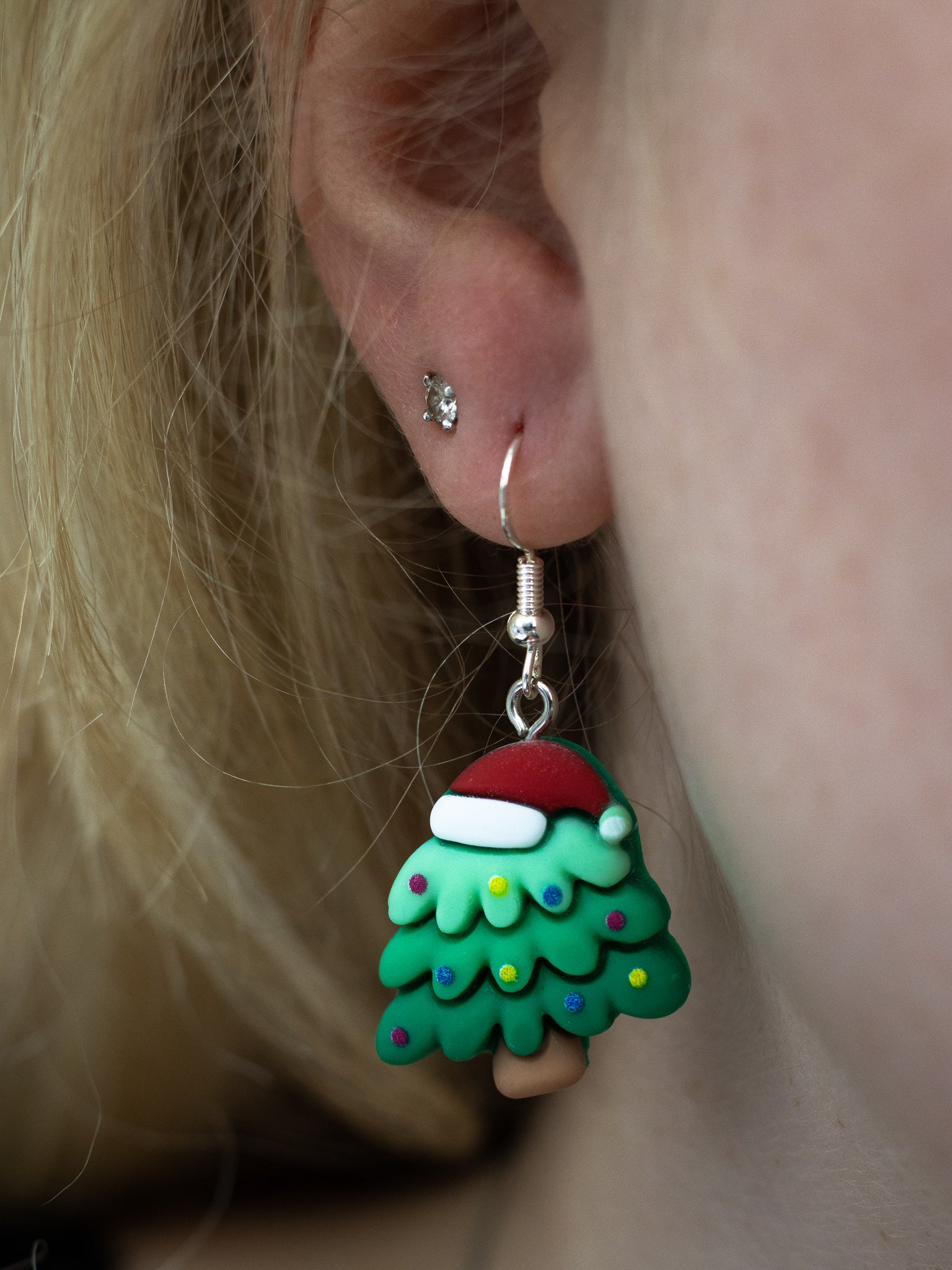Christmas Tree Earrings