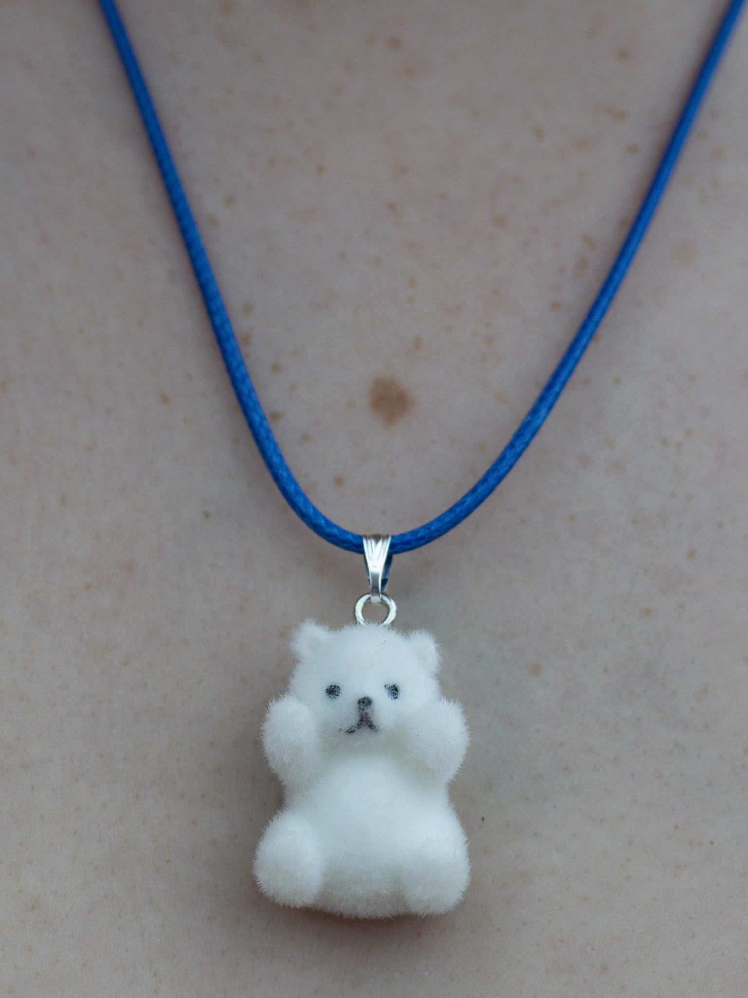Fluffy Bear Necklace