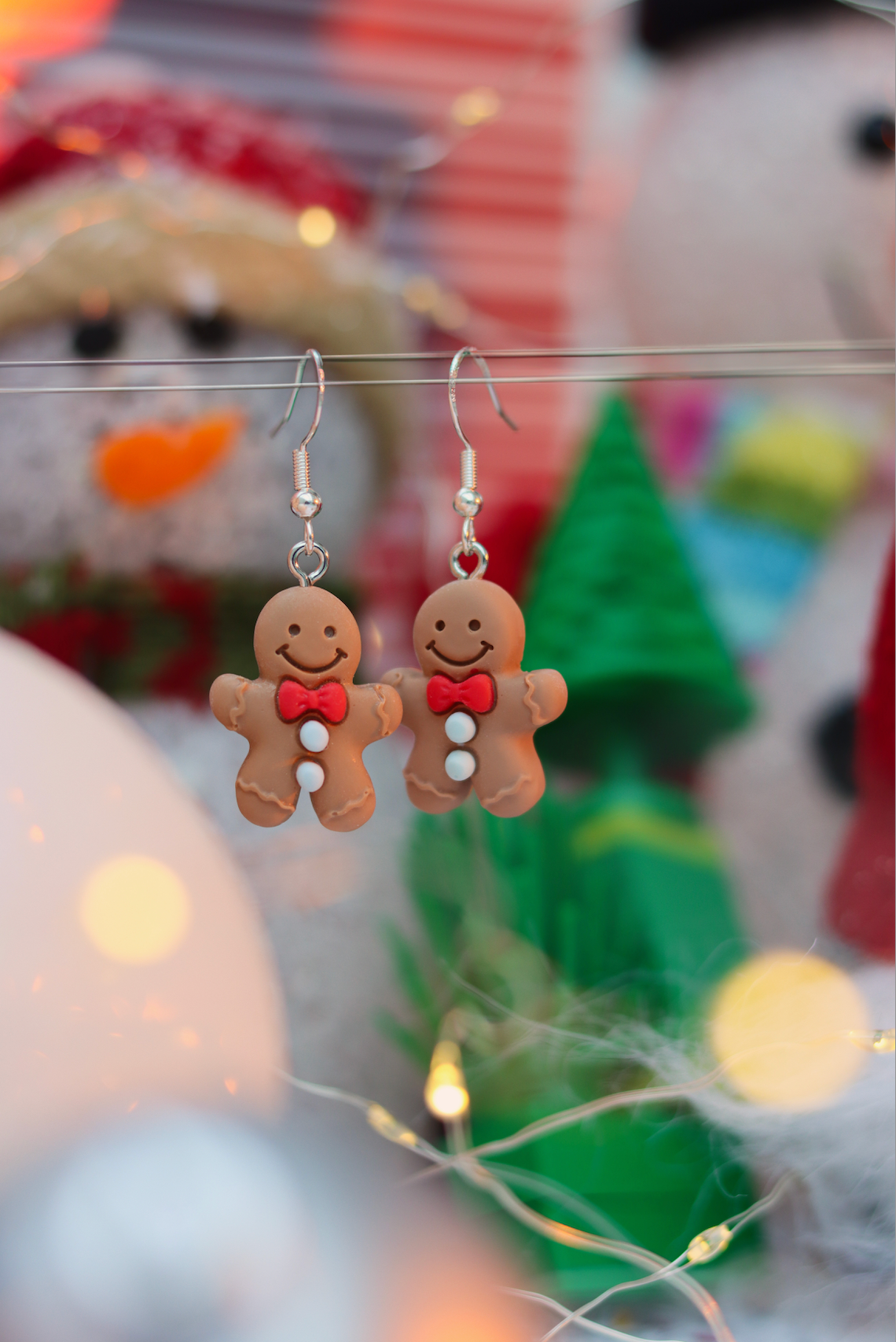 Gingerbread Earrings