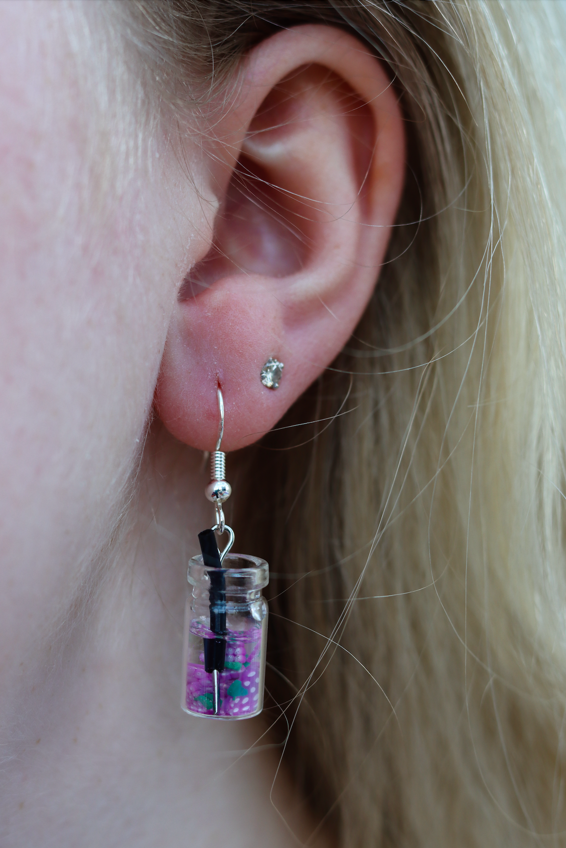 Boba Tea Fruit Earrings