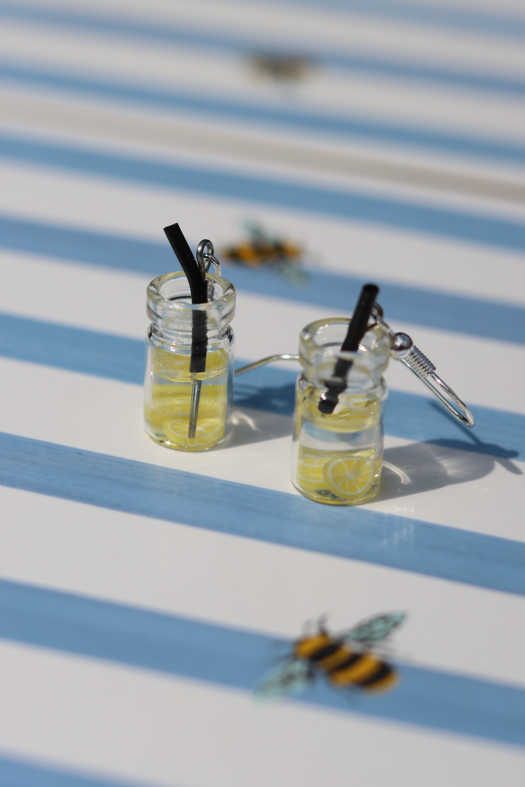 Boba Tea Fruit Earrings