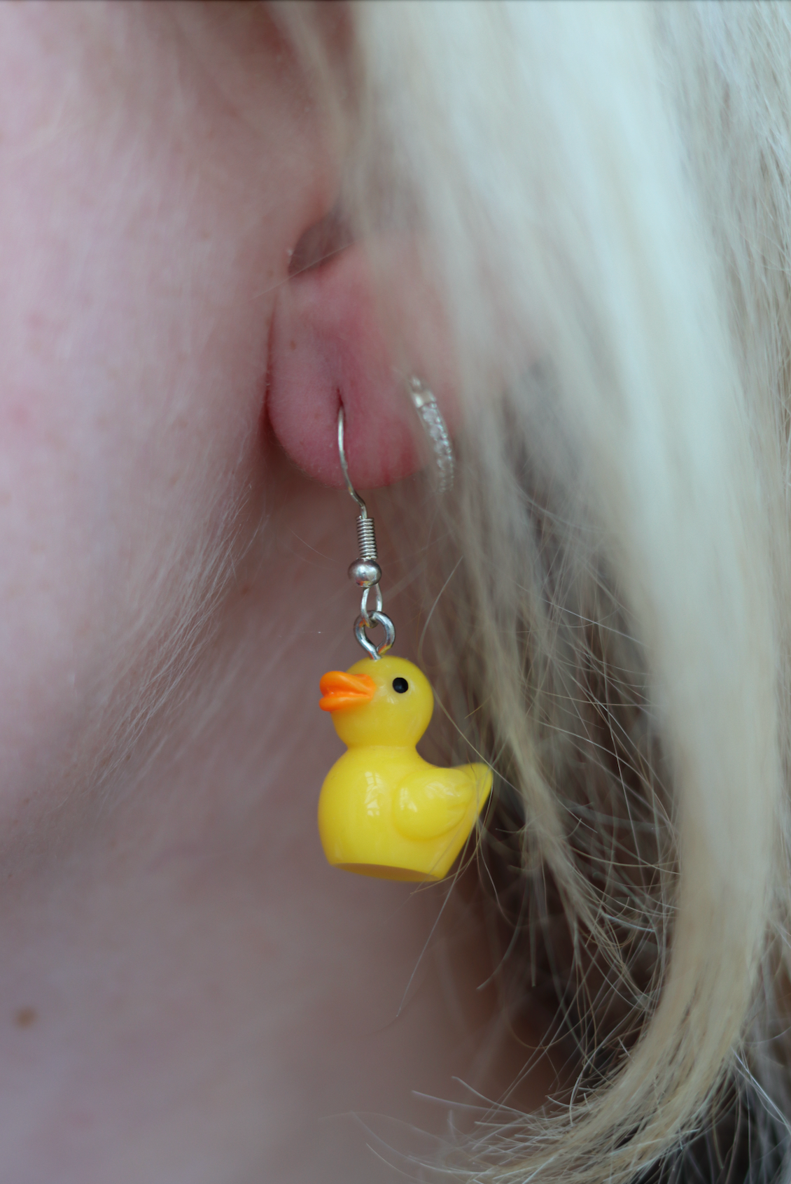 Duck Earrings